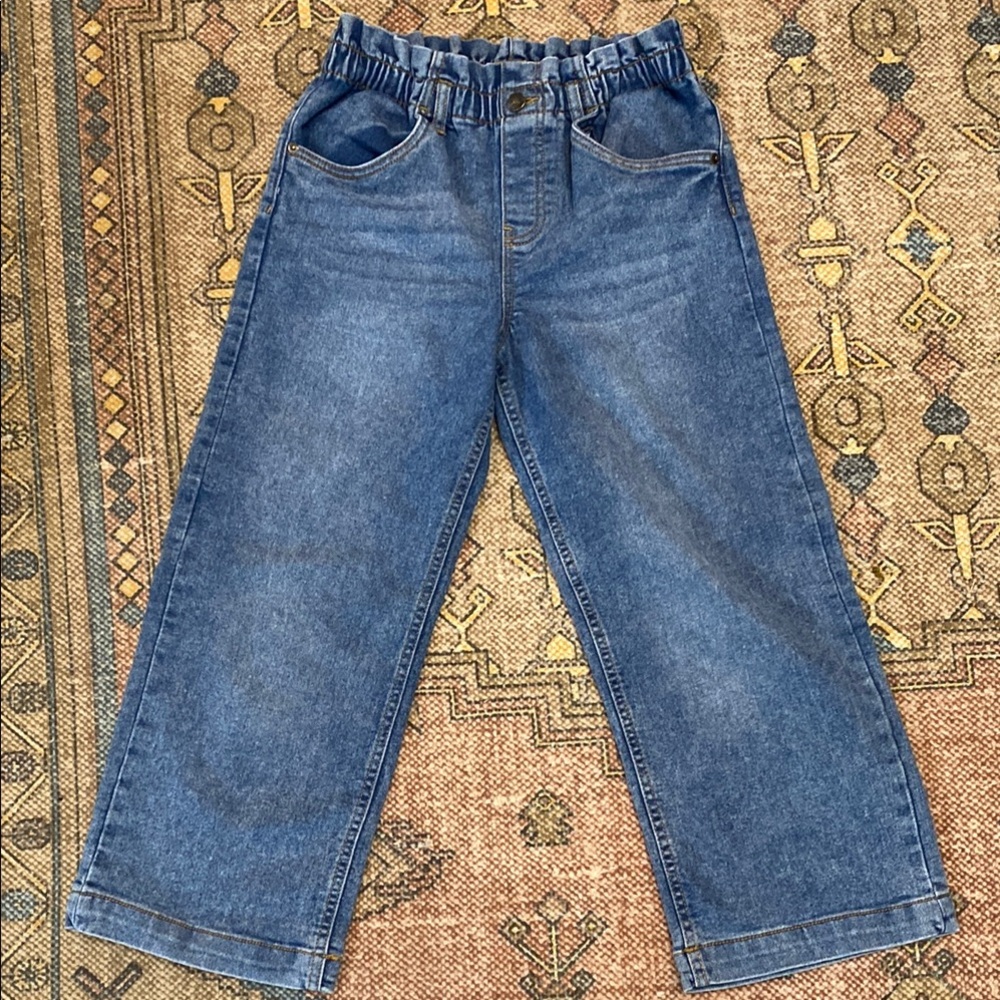 Hudson Denim Wide-Leg Cropped Jeans
